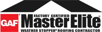 GAF Master Elite certified roofing contractor