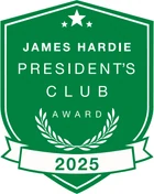 James Hardie President’s Club Award, 2025